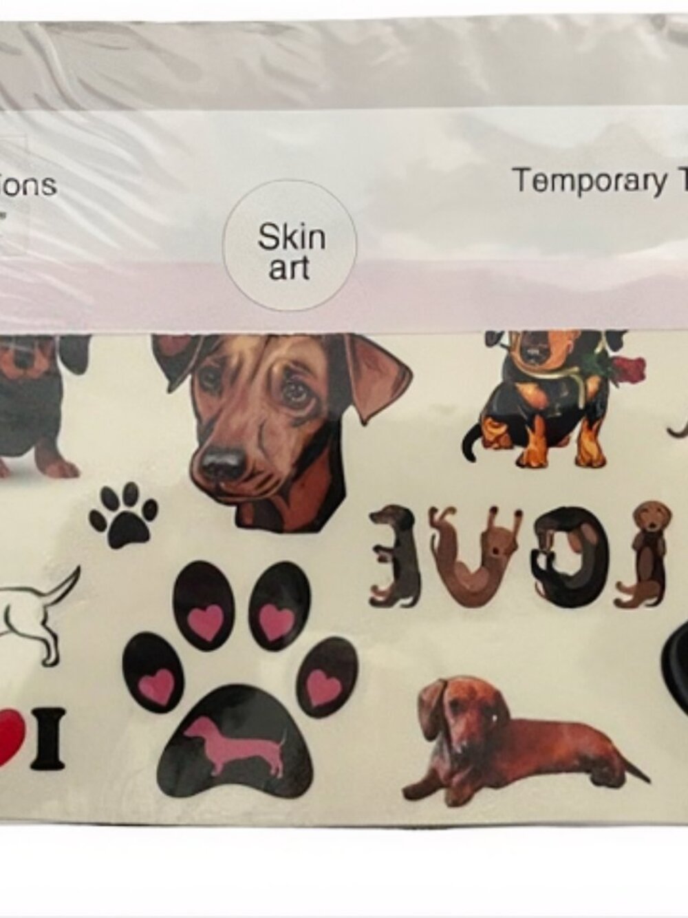 New Temporary Dog Tattoos